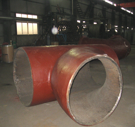 耐磨三通-四通-耐磨彎頭(圖2) 耐磨三通-四通-耐磨彎頭(圖2)