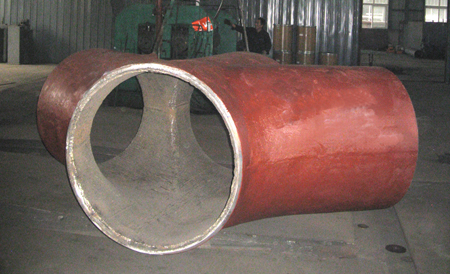 耐磨三通-四通-耐磨彎頭(圖3) 耐磨三通-四通-耐磨彎頭(圖3)