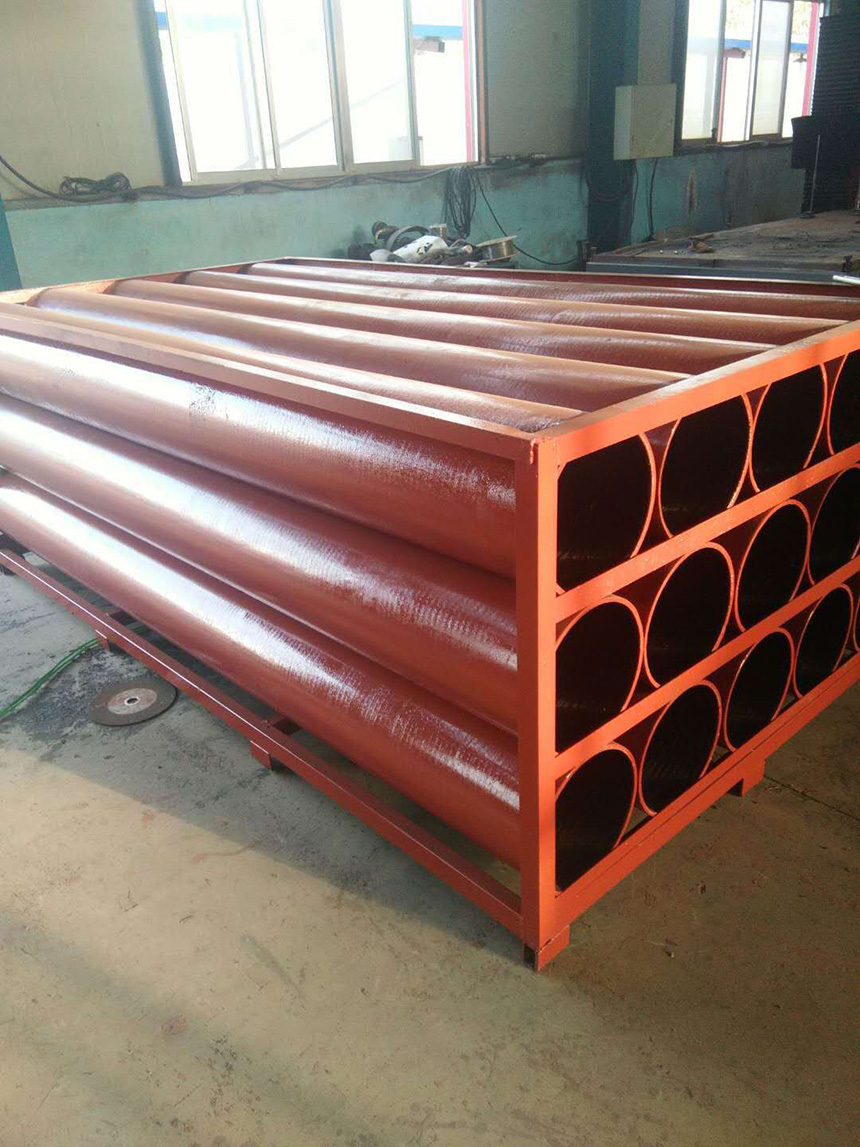 耐磨管道成品展示，工廠生產現場實景(圖1)