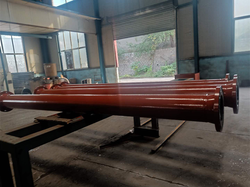 耐磨管道成品展示，工廠生產現場實景(圖7)