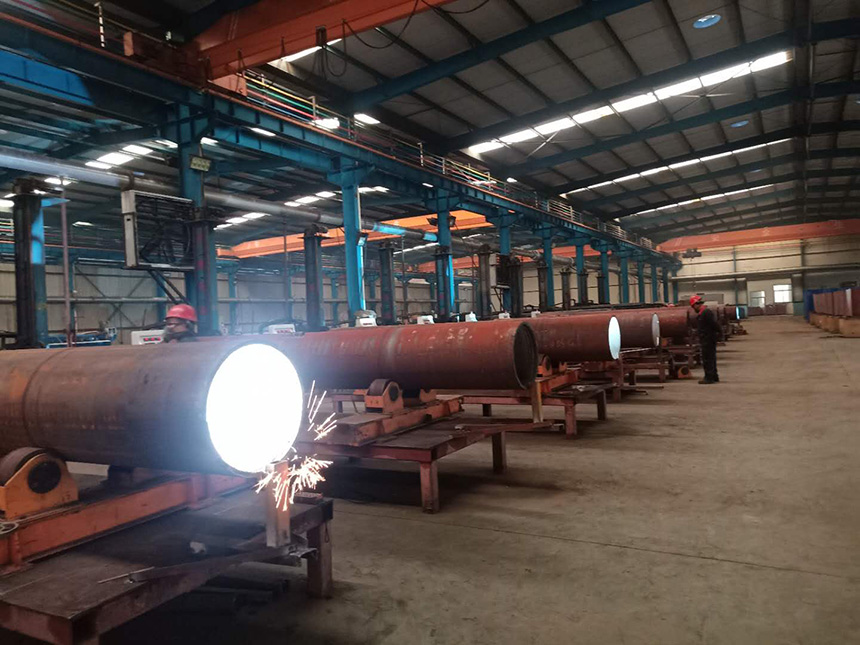 耐磨管道成品展示，工廠生產現場實景(圖4)